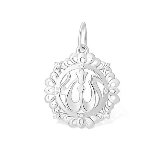 Подвеска мусульманская из серебра