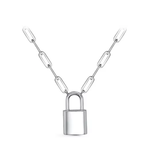 Колье из серебра