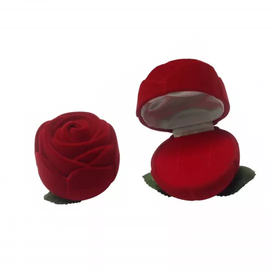 Футляр красный "Роза большая"