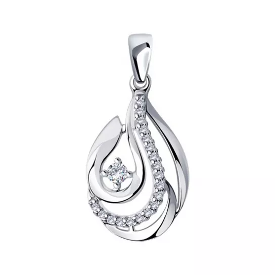 Подвеска из серебра