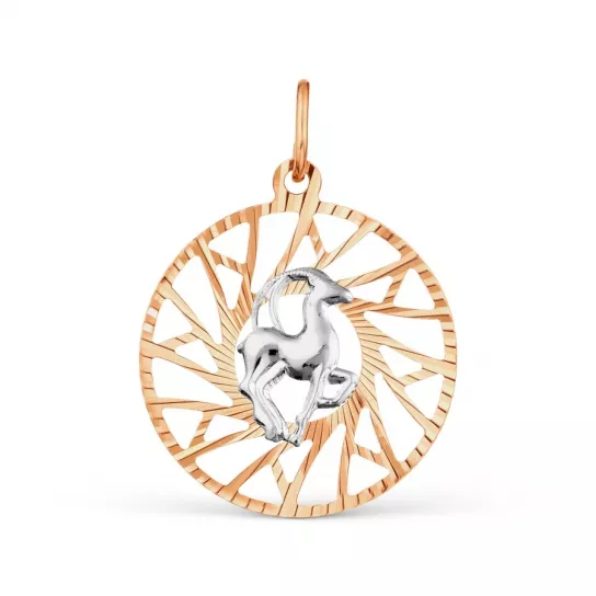 Подвеска зодиак из золота