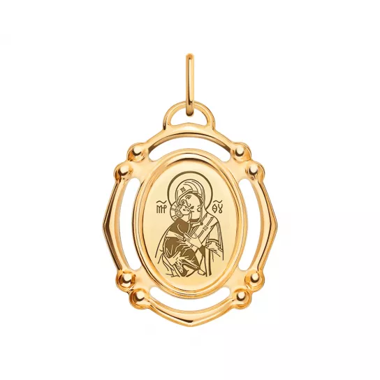 Икона из золота