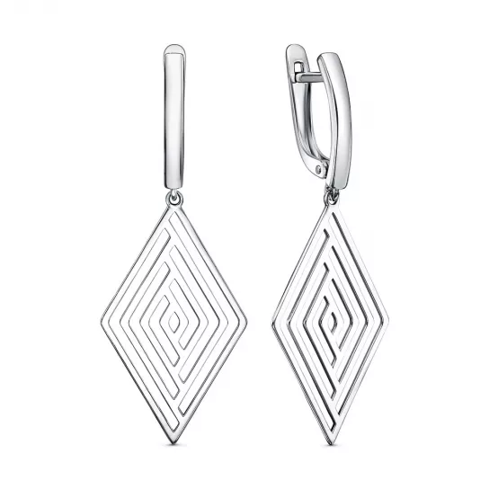 Серьги из серебра