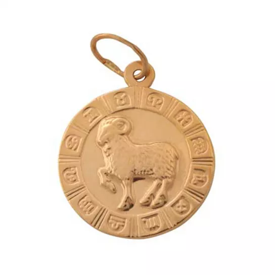 Подвеска зодиак из золота