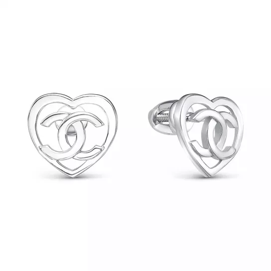 Пусеты из серебра