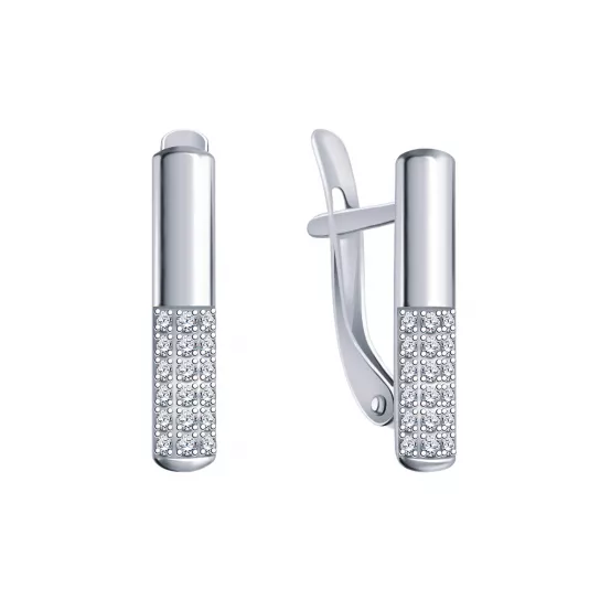 Серьги из серебра