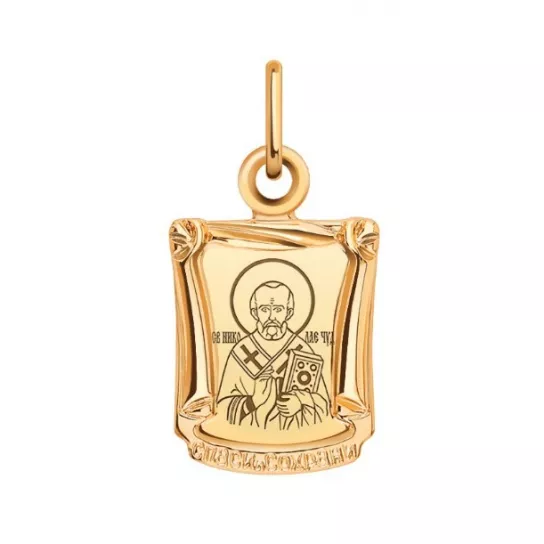 Икона из золота