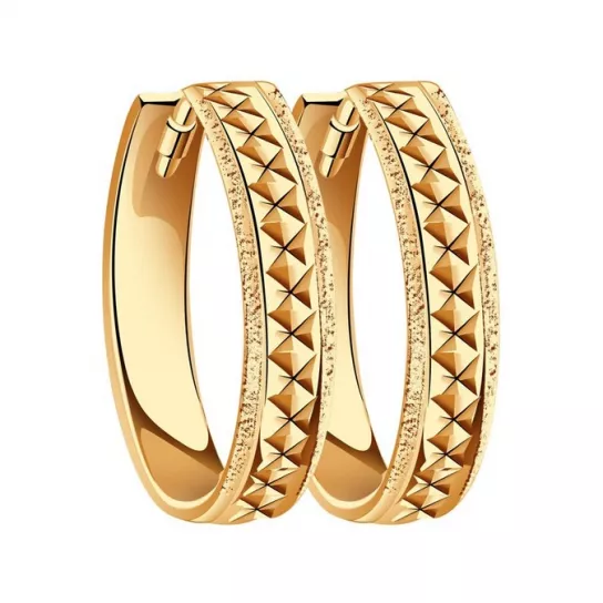 Серьги из золота