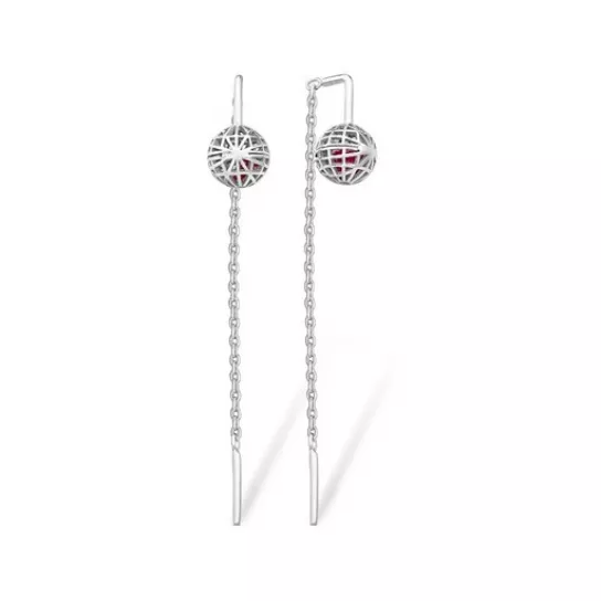 Серьги из серебра