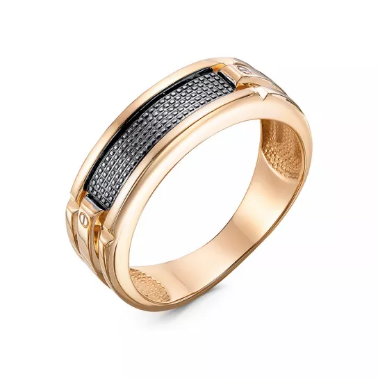 Кольцо-печатка из золота