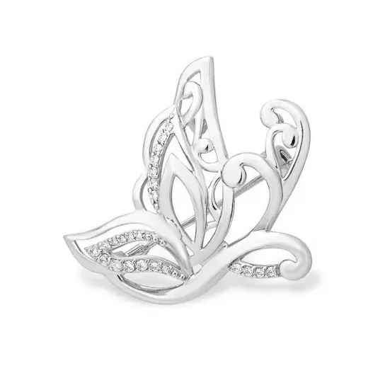 Брошь из серебра