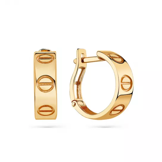 Серьги из золота