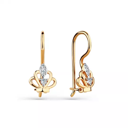 Серьги из золота