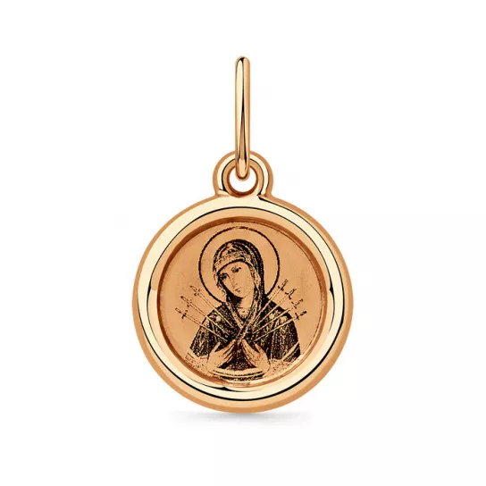 Икона из золота