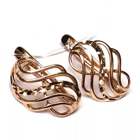 Серьги из золота