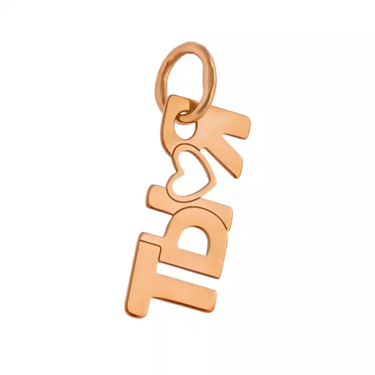 Подвеска из золота